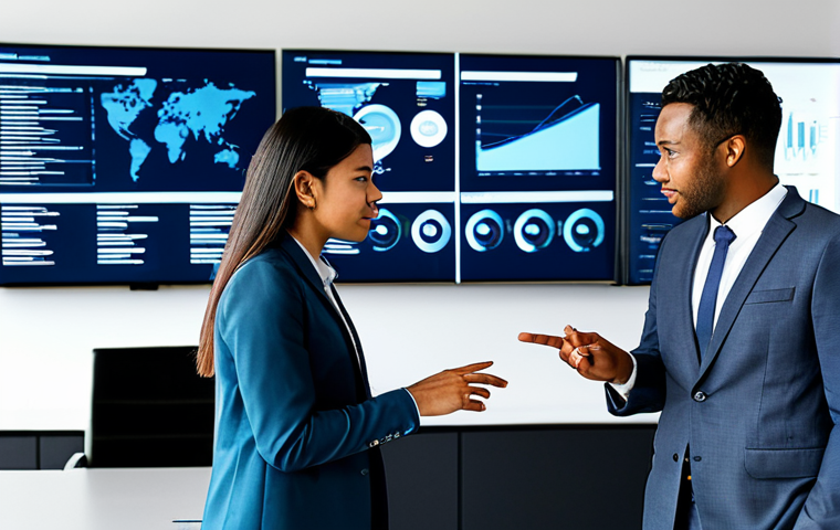 A professional, diverse group of individuals, including men and women of various ethnicities, fully clothed in modern business attire, collaborating in a bright, contemporary open-plan office space. They are gathered around large interactive screens displaying complex data visualizations, charts, and user feedback metrics. One person points thoughtfully at a key data point, while others nod in agreement, engaged in a discussion about product optimization. The atmosphere is collaborative and focused, emphasizing deep analytical thought. The scene is well-lit, capturing a sense of innovation and professional dedication. Safe for work, appropriate content, fully clothed, professional, perfect anatomy, correct proportions, natural pose, well-formed hands, proper finger count, natural body proportions, high-quality photograph, ultra-detailed.